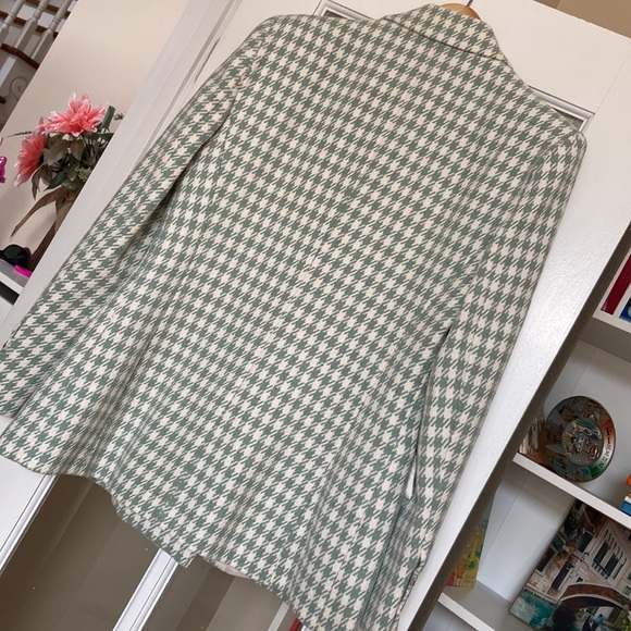ZARA houndstooth double breasted blazer jacket blogger favorite - Picture 6 of 9